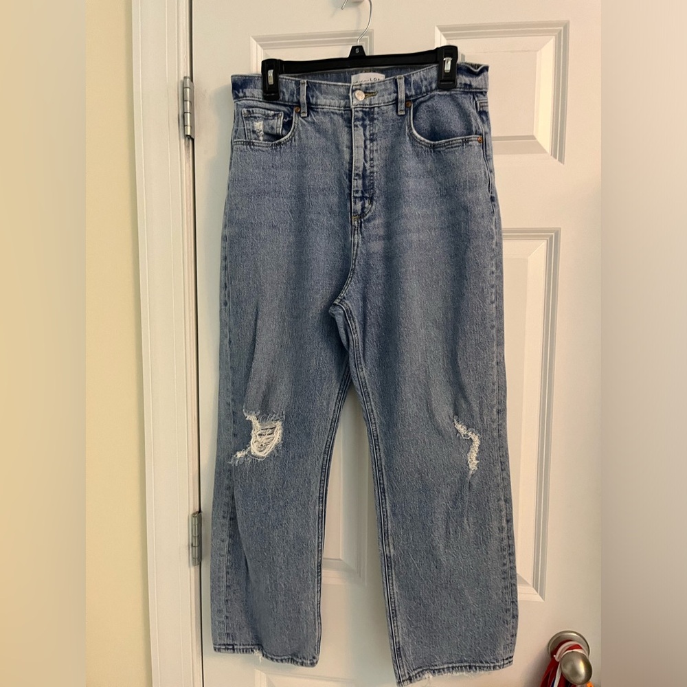 wide leg jeans